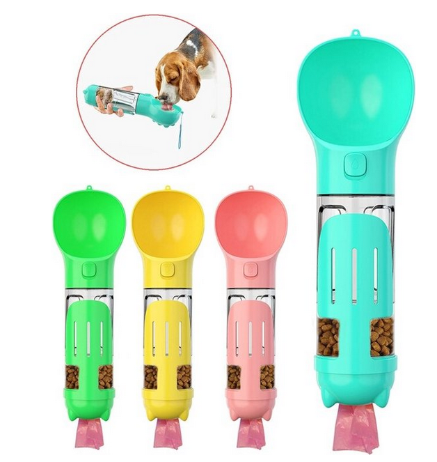 Optiso | 4-In-1 Draagbare Fles voor Honden