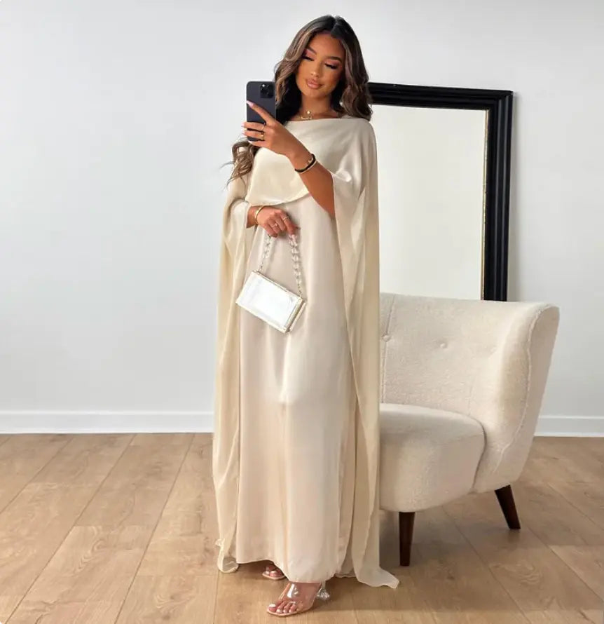 Timeless Elegance Satijnen Abaya