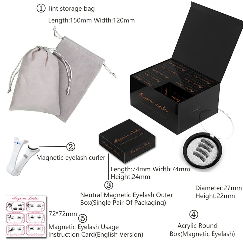LashMagnetix - 3D Magnetische wimpers